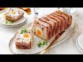 Chicken and pork terrine recipe with egg centre