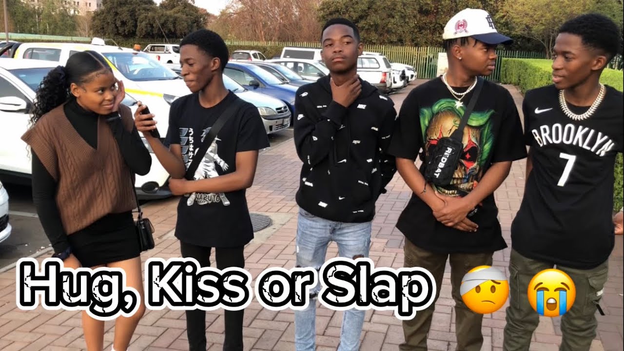 Hug, Kiss or slap😭🤕 part 1