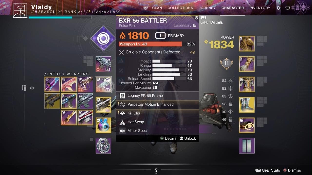 Weapon Swap Bug - Perpetual Motion