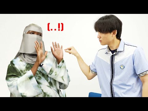 Korean teen Meet Muslim girl for The FIRST TIME! (HIJAB UNVEILED)