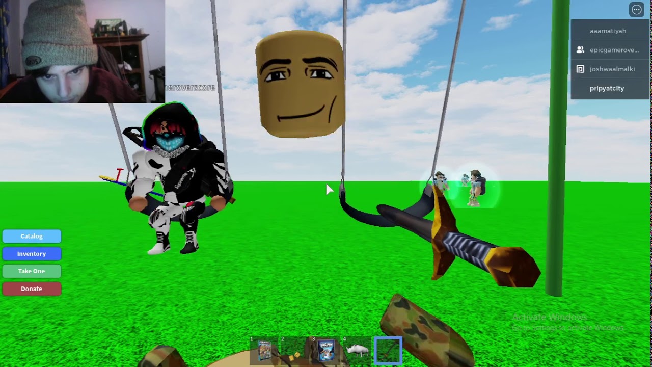 me and my friend playing roblox admin - YouTube