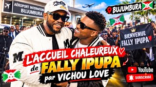 Fally ipupa à Bujumbura avant sont entrée 🤪