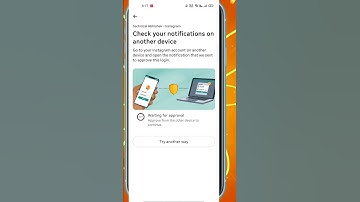 check your notification on another device instagram problem