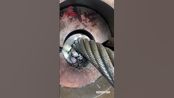 Cận cảnh bấm chì cáp thép tại Dây Cáp Thép Việt Nam