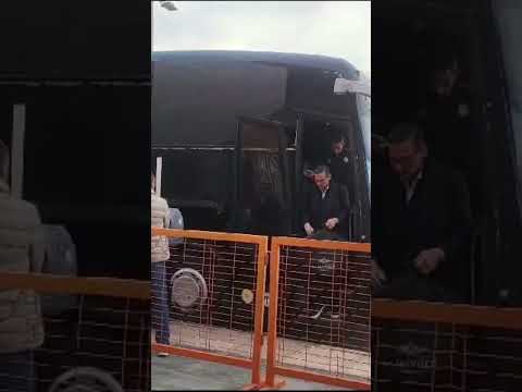 حافلة  في خدمة نادي الرجاء الرياضي