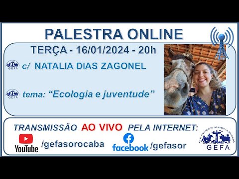 Assista: Palestra Online - c/ NATALIA DIAS ZAGONEL (16/01/2024)