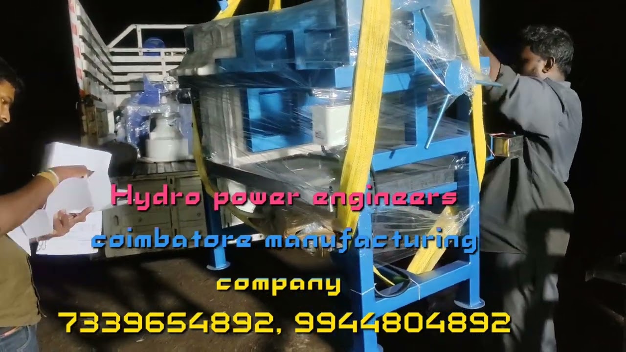 Oil Filter machine hydro power engineers coimbatore manufacturing company 