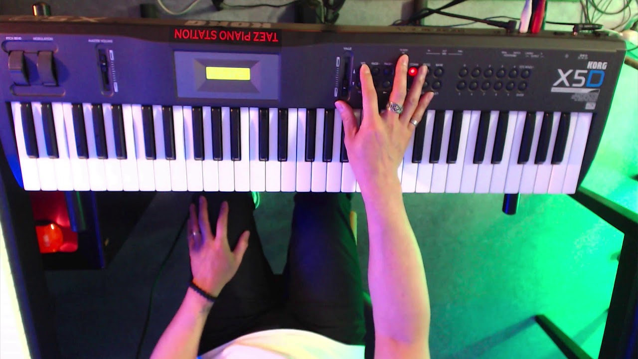 [세컨건반 / 악기 시연 / 리뷰] [신디사이저 리뷰 추천]Korg X5D synthesizer preset sound review and demo