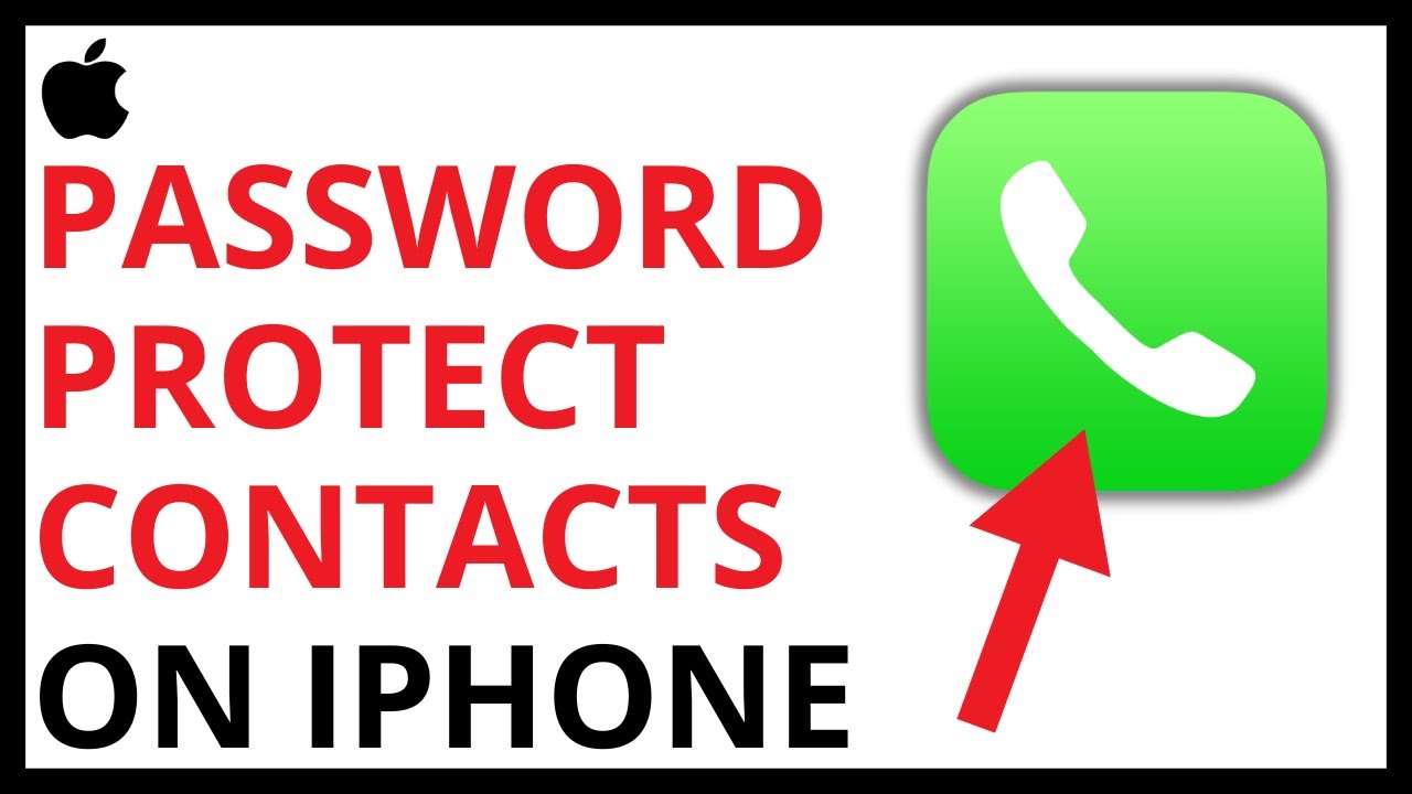 how-to-password-protect-contacts-on-iphone-quick-guide-youtube