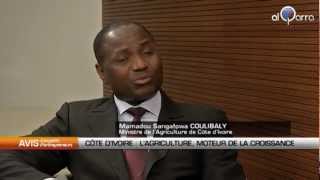 Mamadou Sangafowa Coulibaly, ministre de l'Agriculture de Côte d'Ivoire.