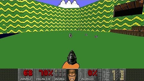 Super Mario Doom  Gameplay 4K [60FPS]