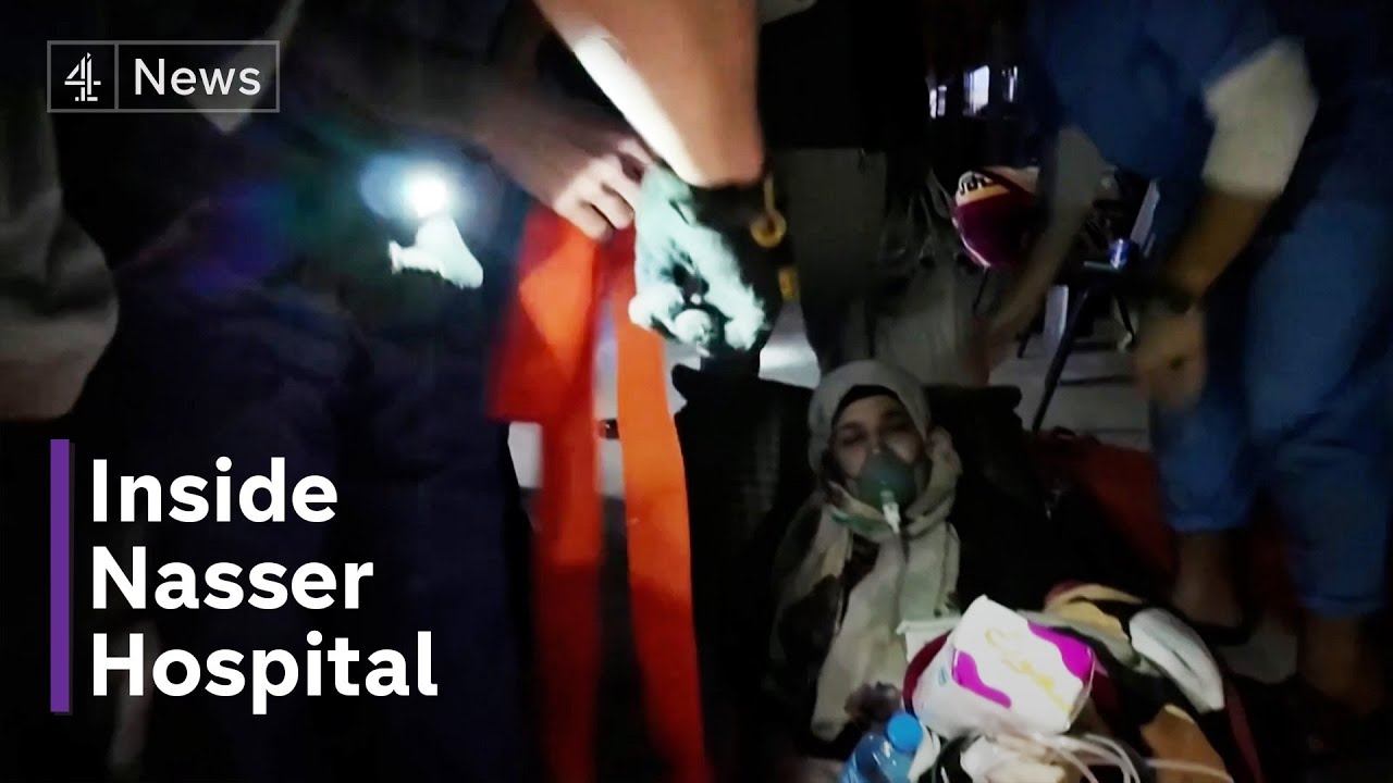 Gaza: No water, electricity or food in “severely damaged” Nasser hospital