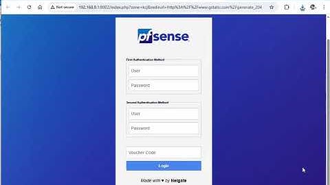 captive portal with time vouchers