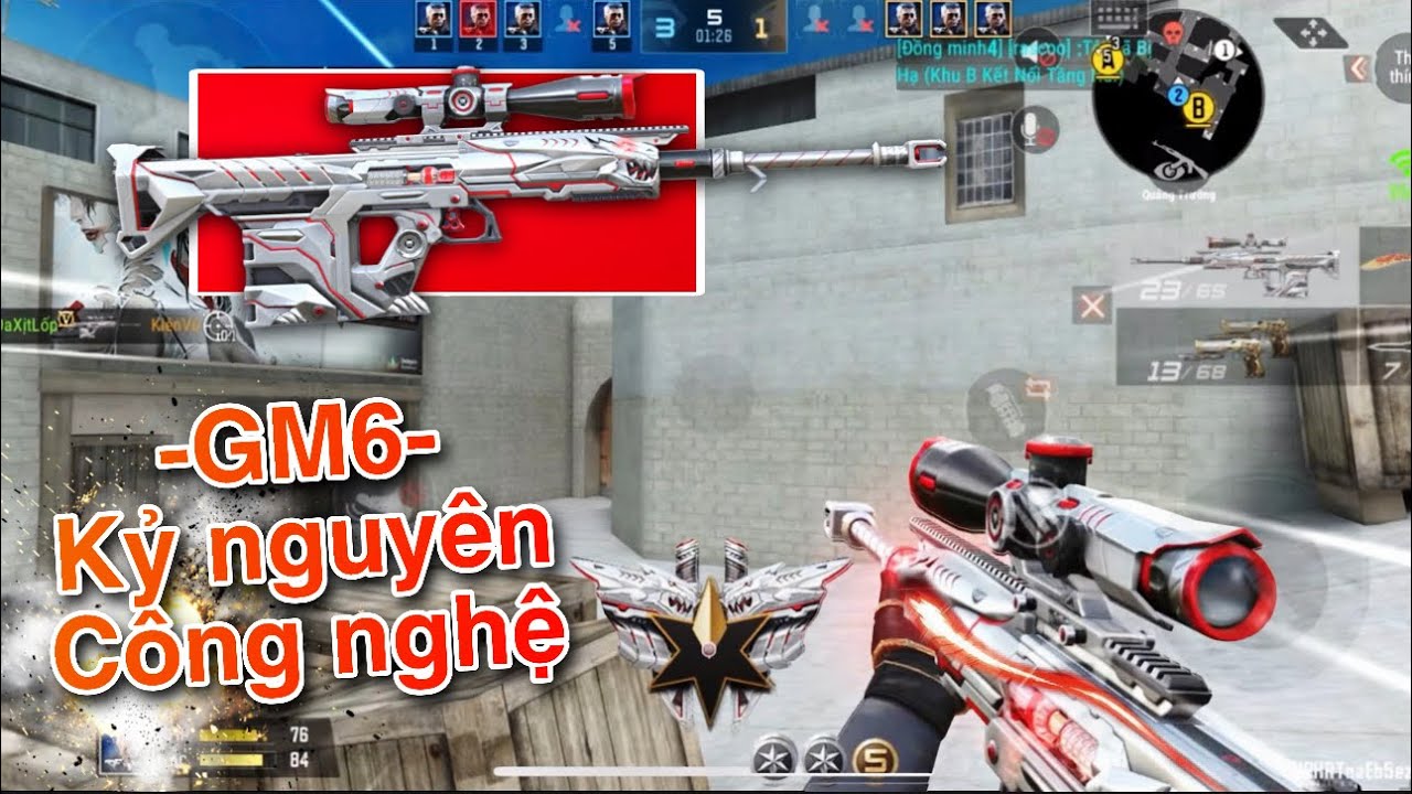CrossFire Legend/CFL: Trên tay Sniper Vip GM6 - Kỷ nguyên công nghệ