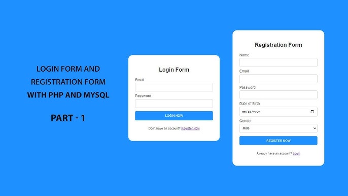 User Registration Form With Php And Mysql Tutorial Mysql How To Make