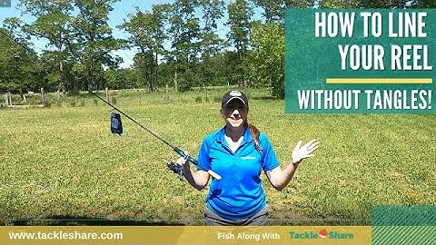 How To Line Your Reel - Without Tangles!