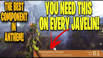 You NEED This Component On Every Javelin! The BEST Component in ANTHEM!