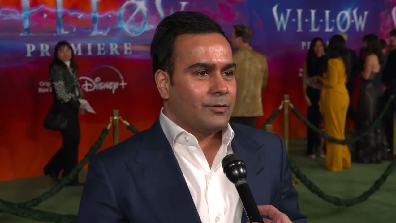 Roopesh Parekh at the Willow Premiere 