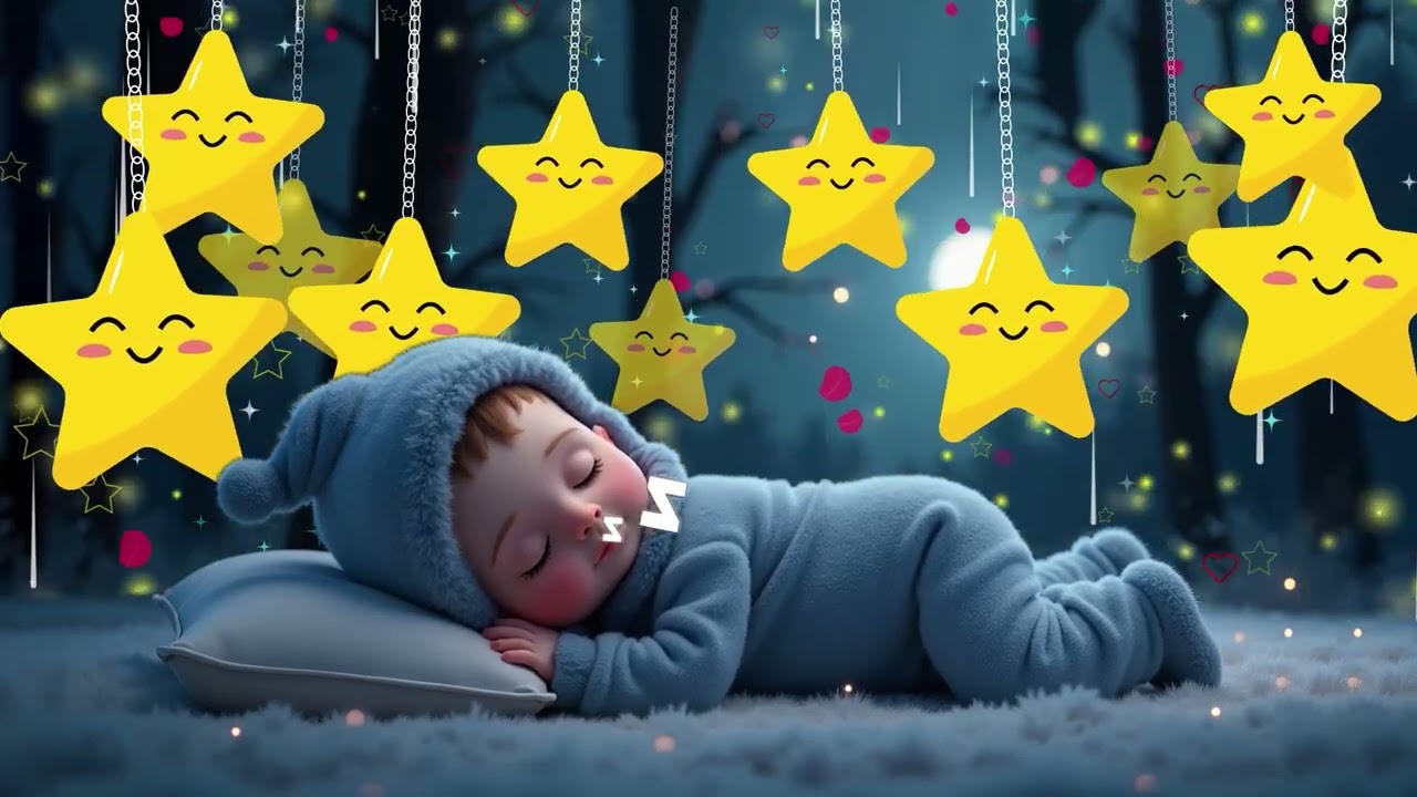 4-Hour Mozart’s Magic Lullaby 🌙  Continuous Baby Sleep & Brain Boost 🎶🧠