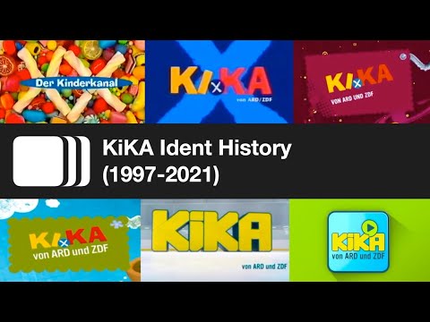 KiKA Ident History (1997-2021)