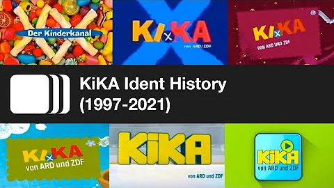 KiKA Ident History (1997-2021)