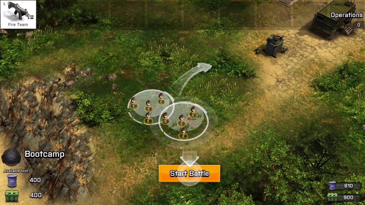 ARMA Mobile Ops - Tutorial Battle