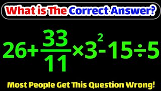 90% Tricked by this amazing Math Question! Can you solve it?