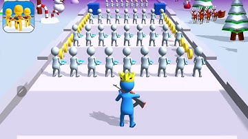 Gun Clash 3D Gameplay Walkthrough Part 55 |Level 601-610 Android & iOS