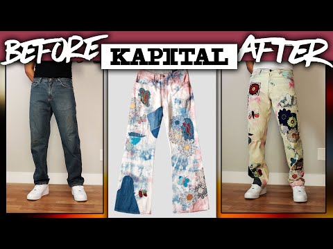 DIY | Custom KAPITAL Crazy Papillon Denim | JULIUS