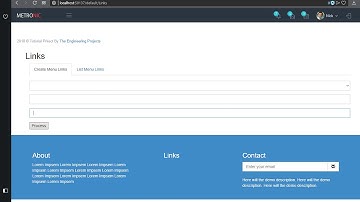 163 ASP .NET MVC - Move Links Page from Default Controller to Menu Controller