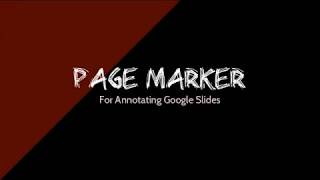 Famous Annotating on Slides with Page Marker Profile
