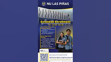 NU Las Piñas Extended Enrollment AY 2025 2026 