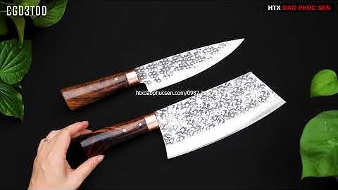 Cặp Dao Đa Năng ĐẸP NHẤT - Hàng Chuẩn Của HTX Dao Phúc Sen