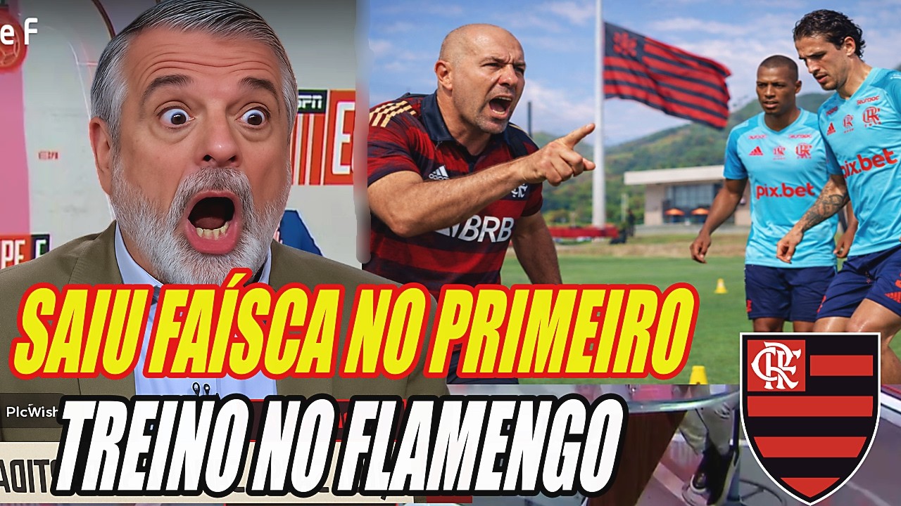 O HOMEM CHEGOU BOTANDO ORDEM! PASCOAL DEU LETRA SOBRE A CHEGADA DE LEONARDO JARDIM! PRIMEIRO TREINO