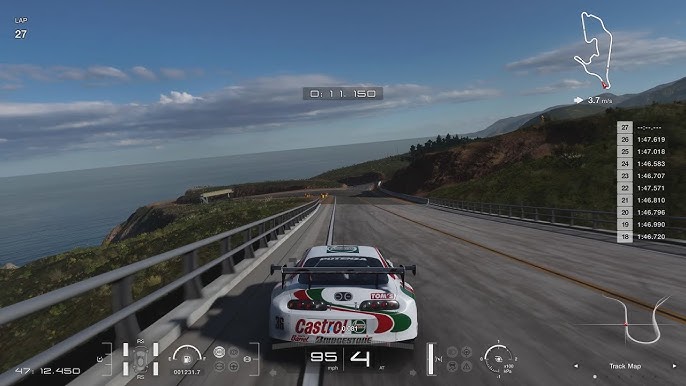 Gran Turismo 7 'Deep Forest Raceway' gameplay - Gematsu