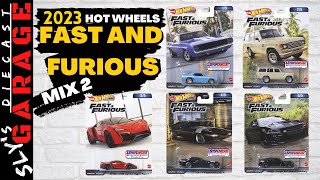 Quick Preview of 2023 Hot Wheels Fast and Furious Mix 2