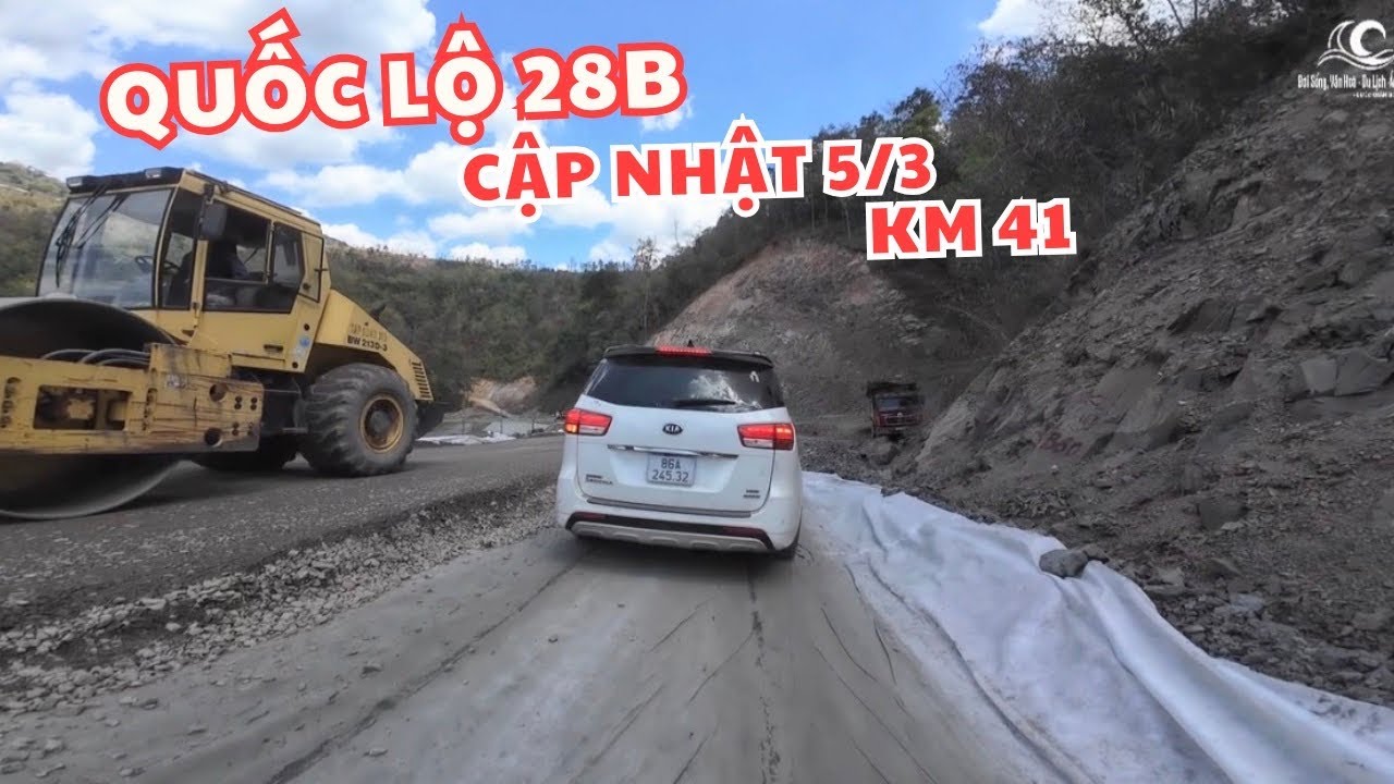 Ngày 5/3 Cập Nhật Một Vài Đoạn Chưa Thảm Nhựa Trên Đèo Đại Ninh 