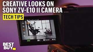 Creative Looks Presets on the Sony ZV-E10 II Camera with Kit Lens – Tech Tips from Best Buy screenshot 4