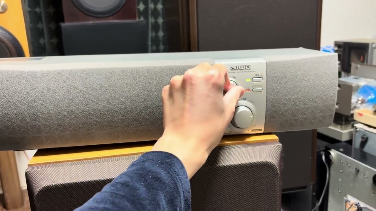 aiwa ホームシアター HE-301 - YouTube
