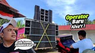 Diamdiam Alvar Cek Sound Amunisi Baru U0026 Operator Baru Di Sini