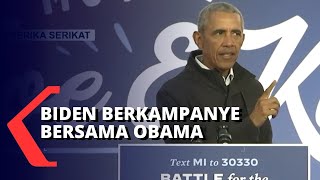 H-2 Pilpres AS, Joe Biden Berkampanye bersama Barrack Obama