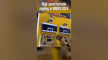 BOXketball Challenge - High Speed Barcode Reading at #MODEX2024 at the Cognex Booth  #logistics
