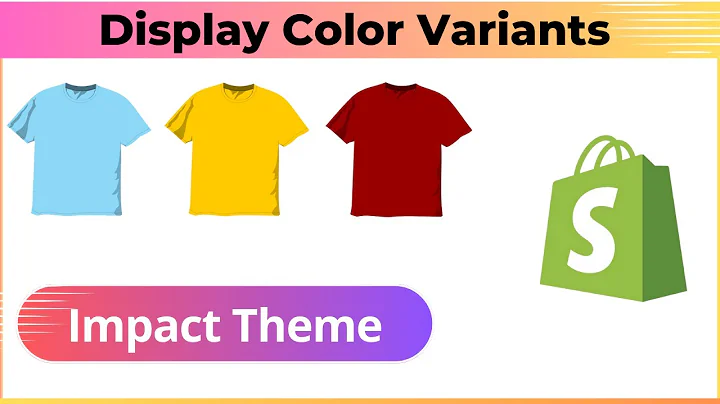 How to Showcase Color Variants as Separate Products on Shopify Collection Page