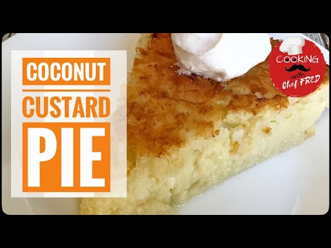 How to make a coconut Custard Pie