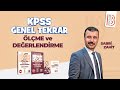 Lme ve deerlendirme  tekda genel tekrar  sabri zahit  kpss 2024