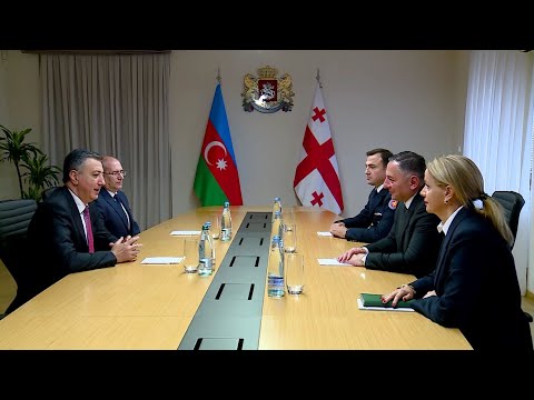 საქართველოს შინაგან საქმეთა მინისტრი აზერბაიჯანის ელჩს შეხვდა