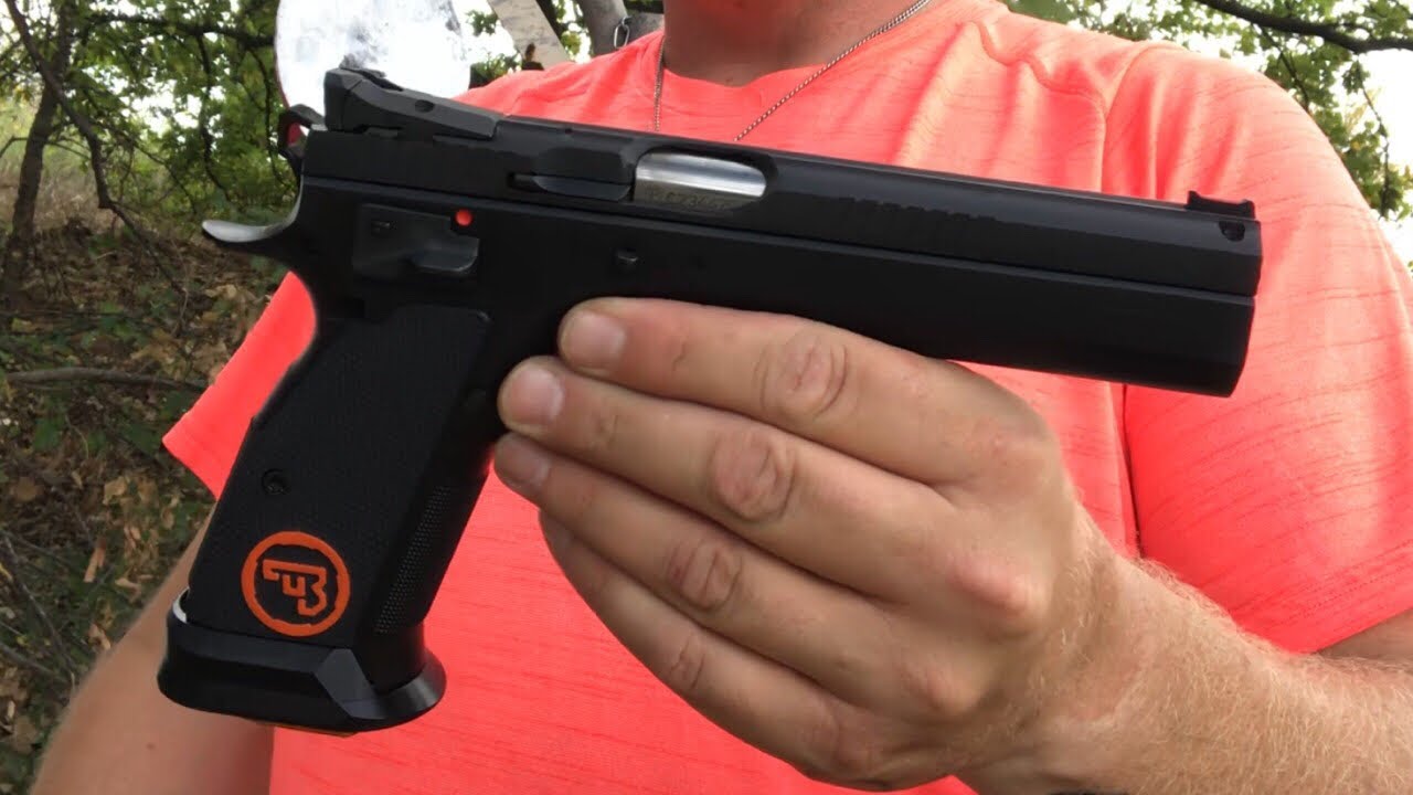 CZ Tactical Sports Orange At 75 yards YouTube