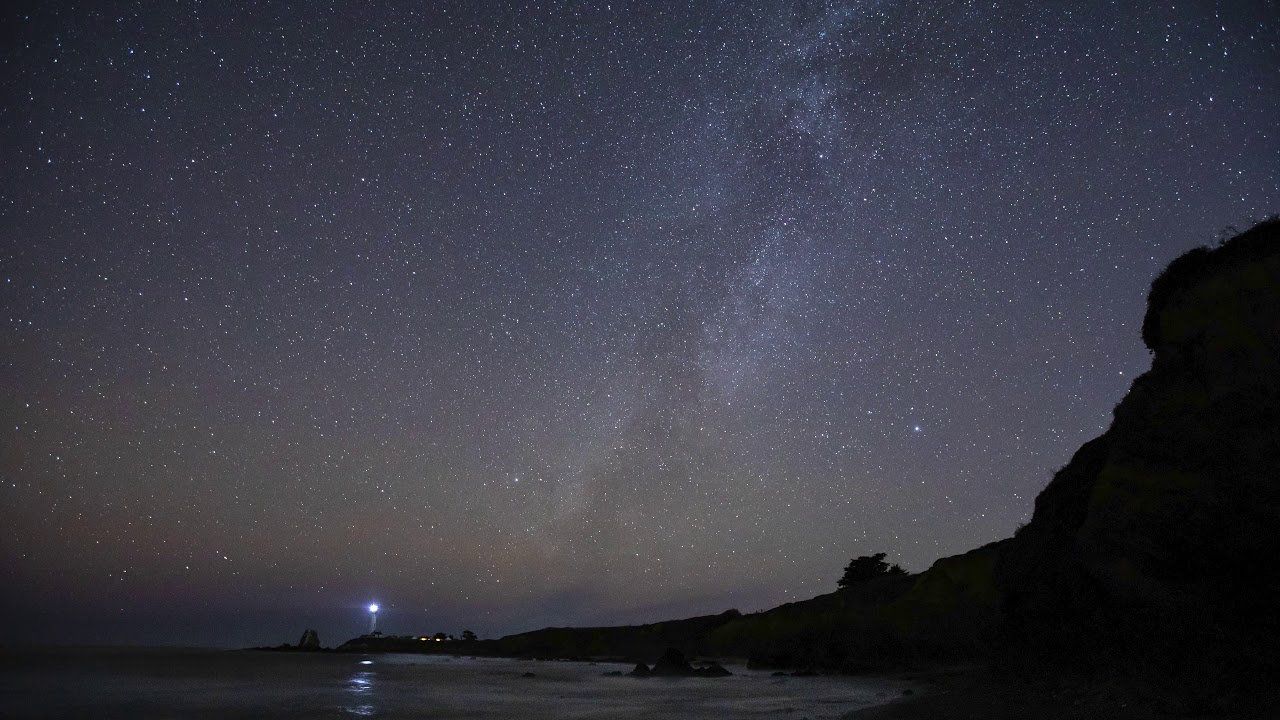 Pigeon Point Light House Under the Stars