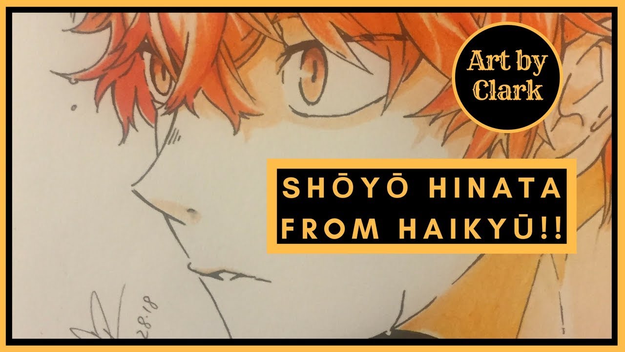 Hinata Shouyou from Haikyū!! Anime, Speed Drawing