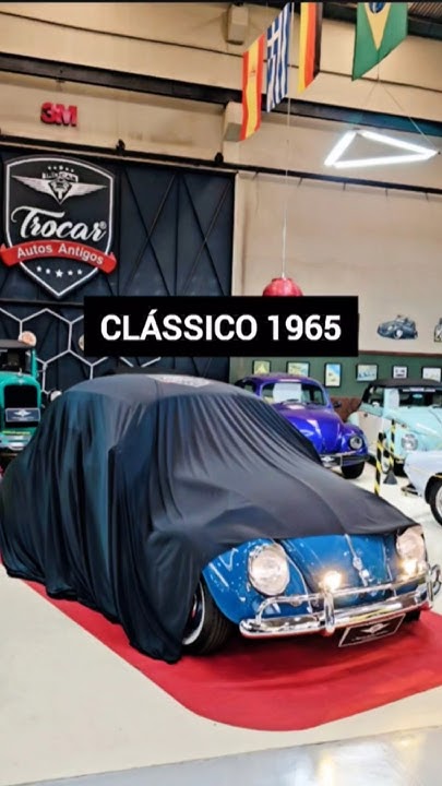 Fusca 1965 Azul Atlântico, você confere o tão esperado resultado desse clássico ❤️💙✨️😱🇧🇷
